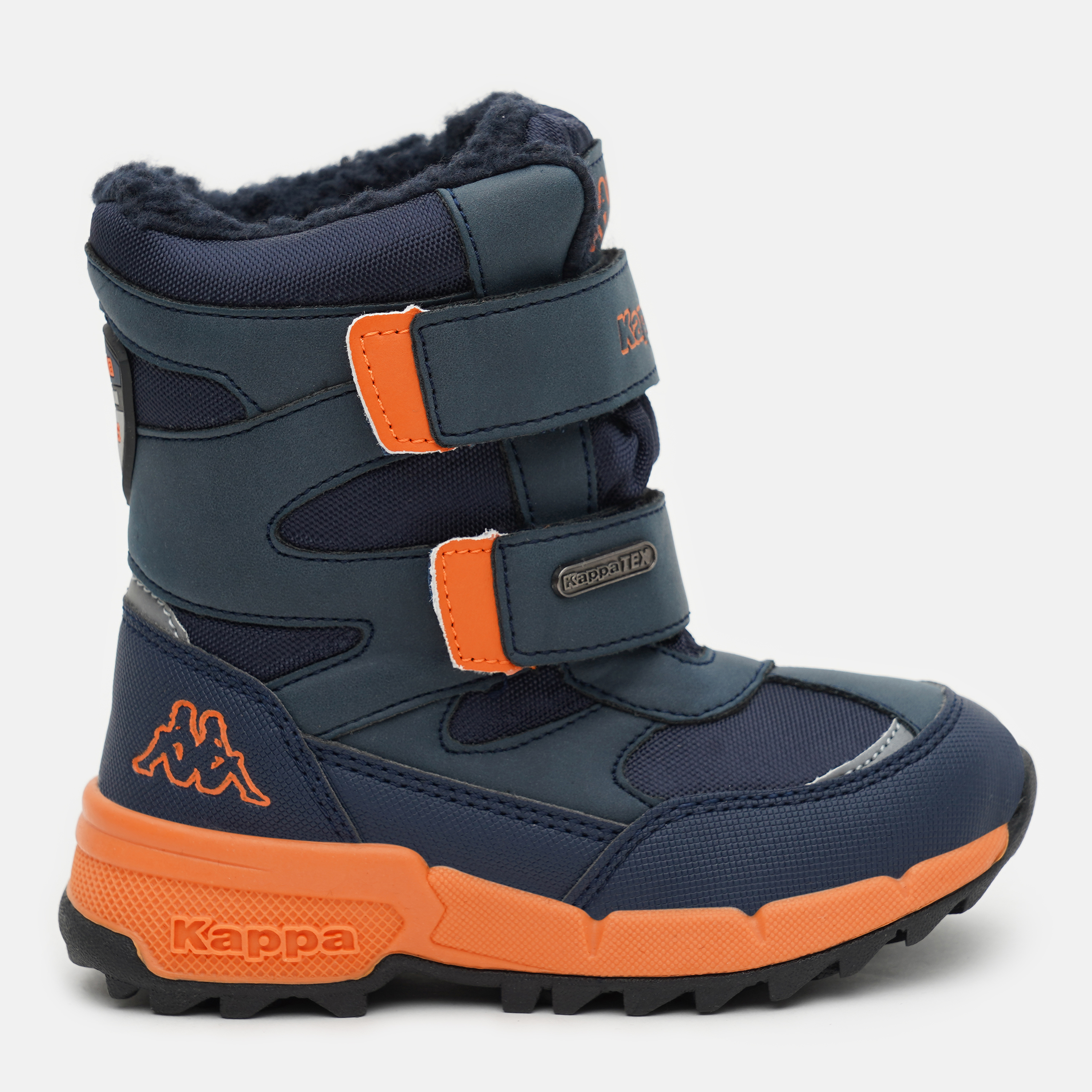 Акція на Дитячі зимові черевики для хлопчика Kappa Cekis Tex K 260903K-6744 28 Темно-сині від Rozetka