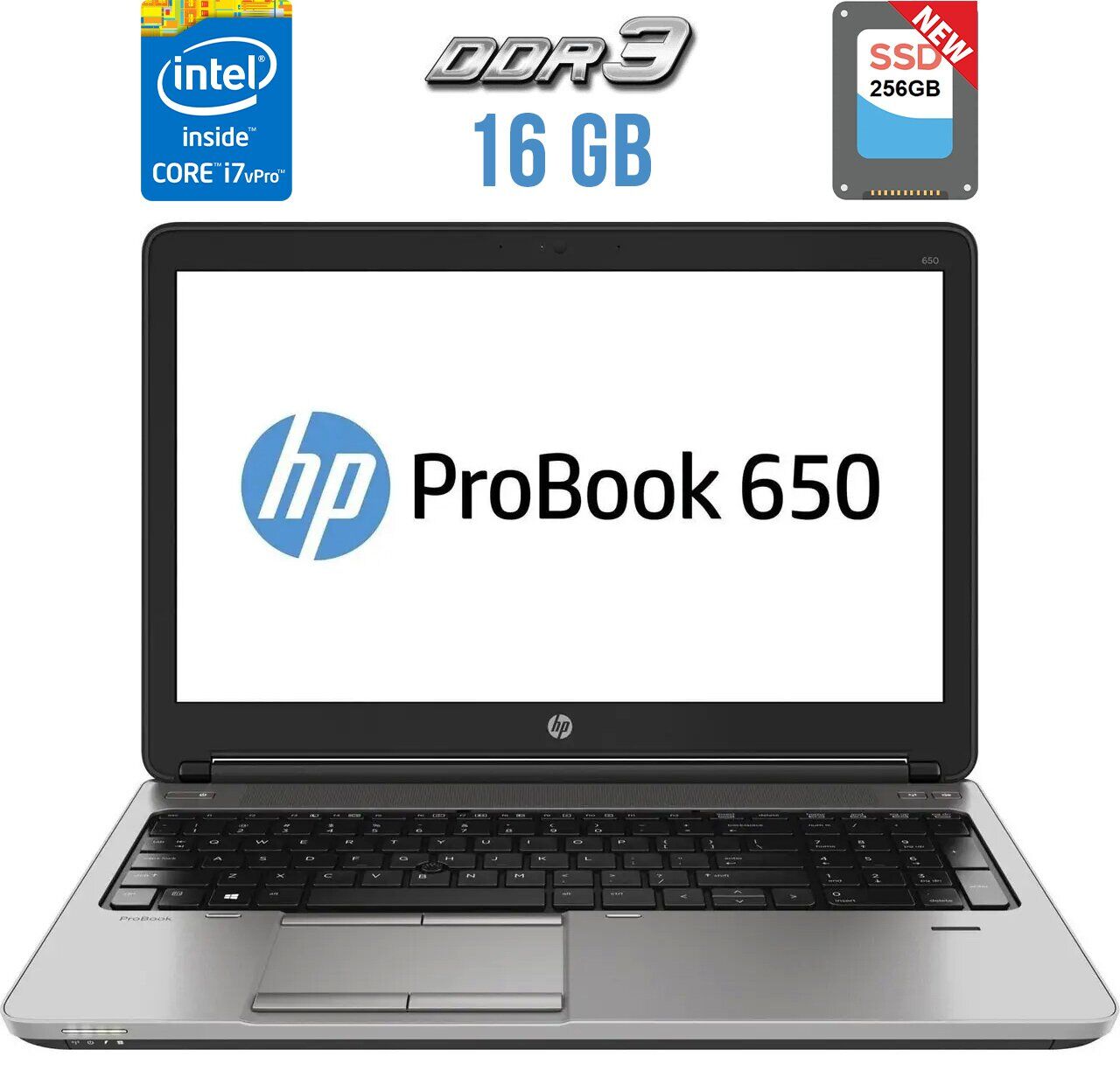 Ноутбук HP ProBook 650G1 / 15.6" TN / Core i7-4800MQ (4(8) ядра по 2.7 ...
