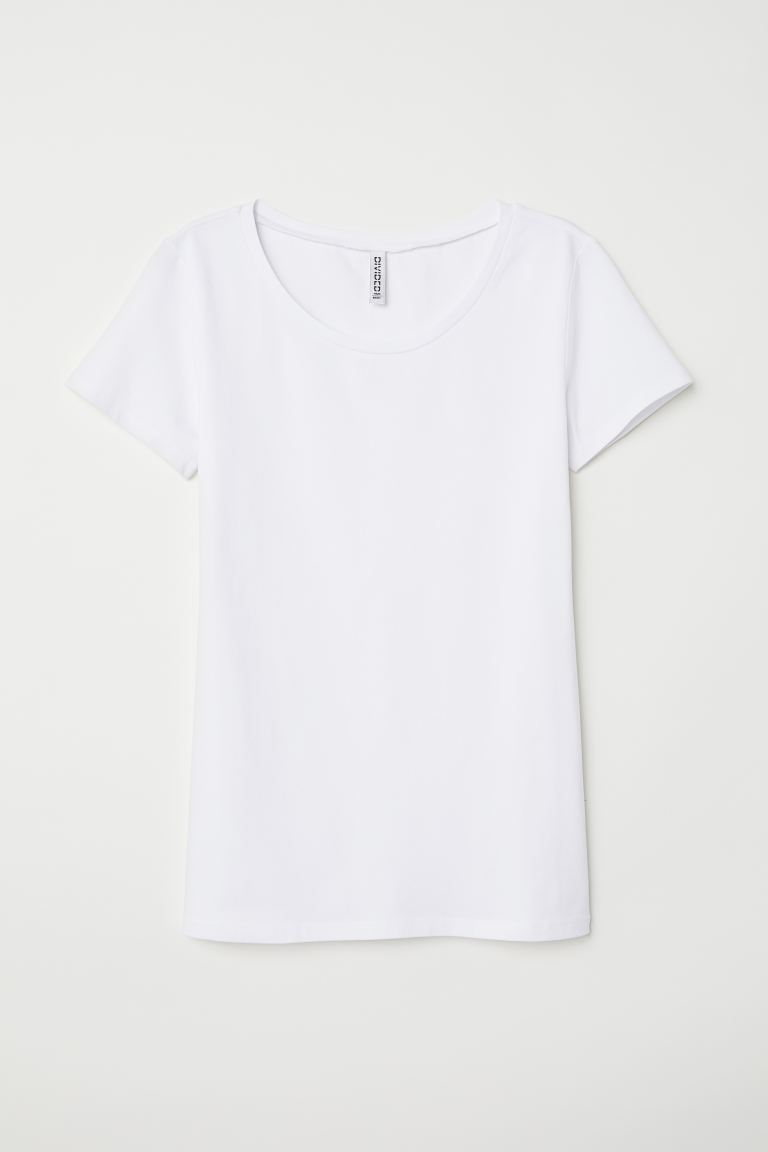 

Футболка H&M 8534 M Белая (P-6910806230358)