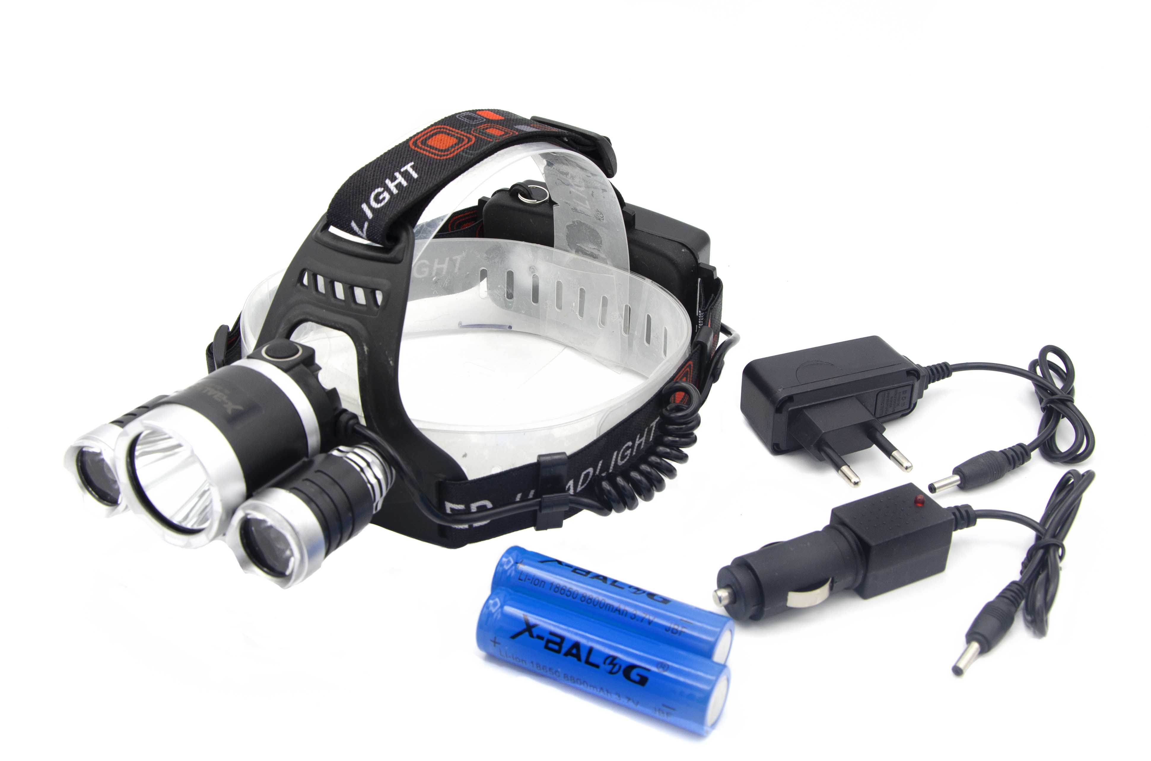 

Фонарь налобный BORUIT RJ3000