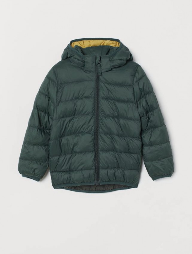 

Демисезонная куртка H&M 134 см зеленая