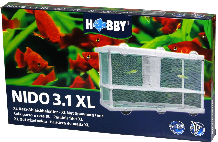 Отсадник для рыб Hobby Nido 3.1 XL 25 x 15 x 14.5 см (4011444613844 ...