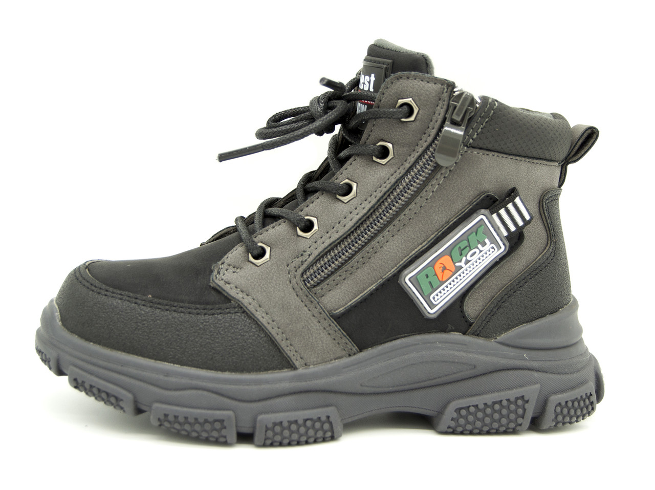 

Демисезонные ботинки MLV 32 (20 см) Серо-черный (A8875 gray-black 32 (20 см))