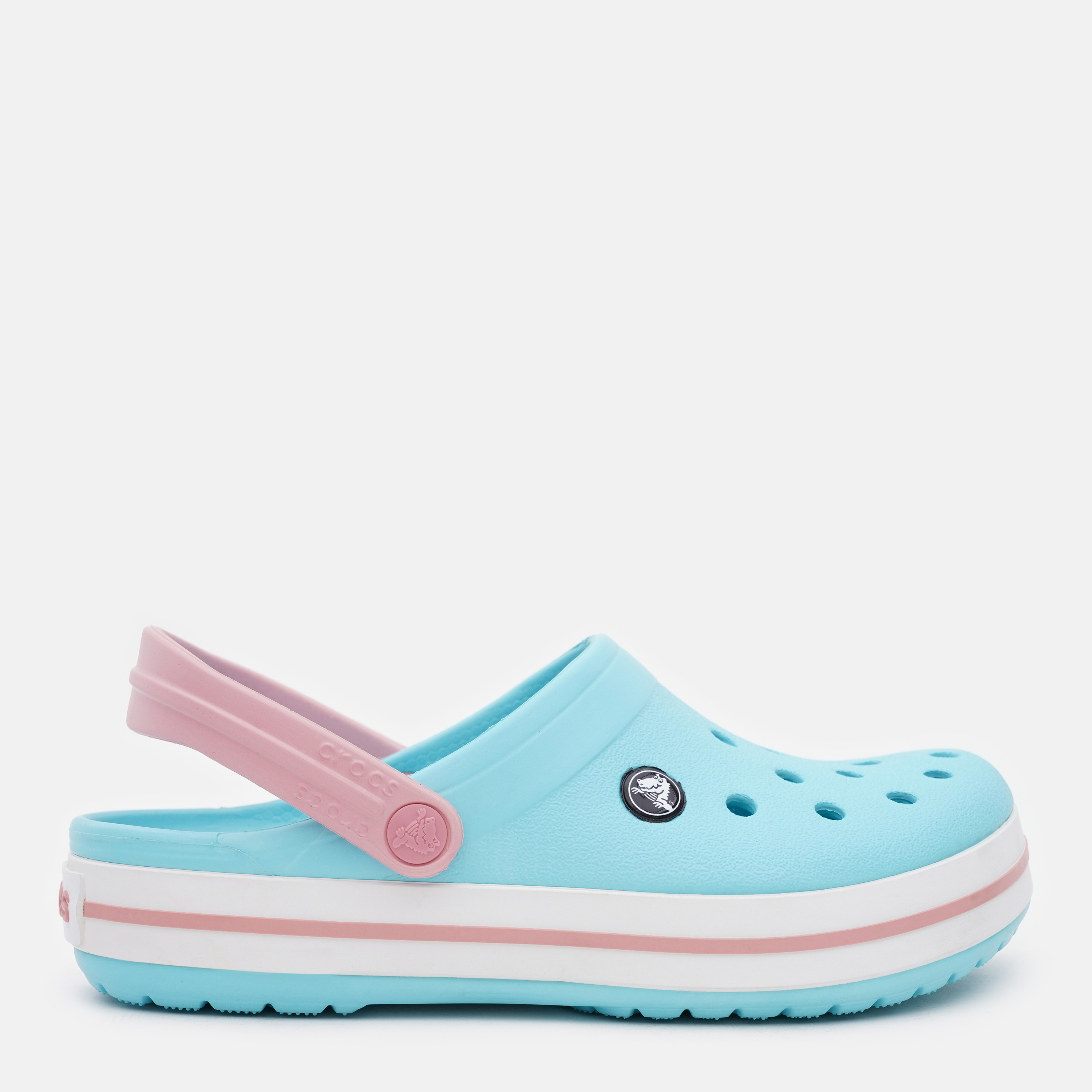 Акція на Жіночі крокси Crocs Jibbitz Crocband 11016-4S3-M7/W9 39-40 25 см Блакитні від Rozetka