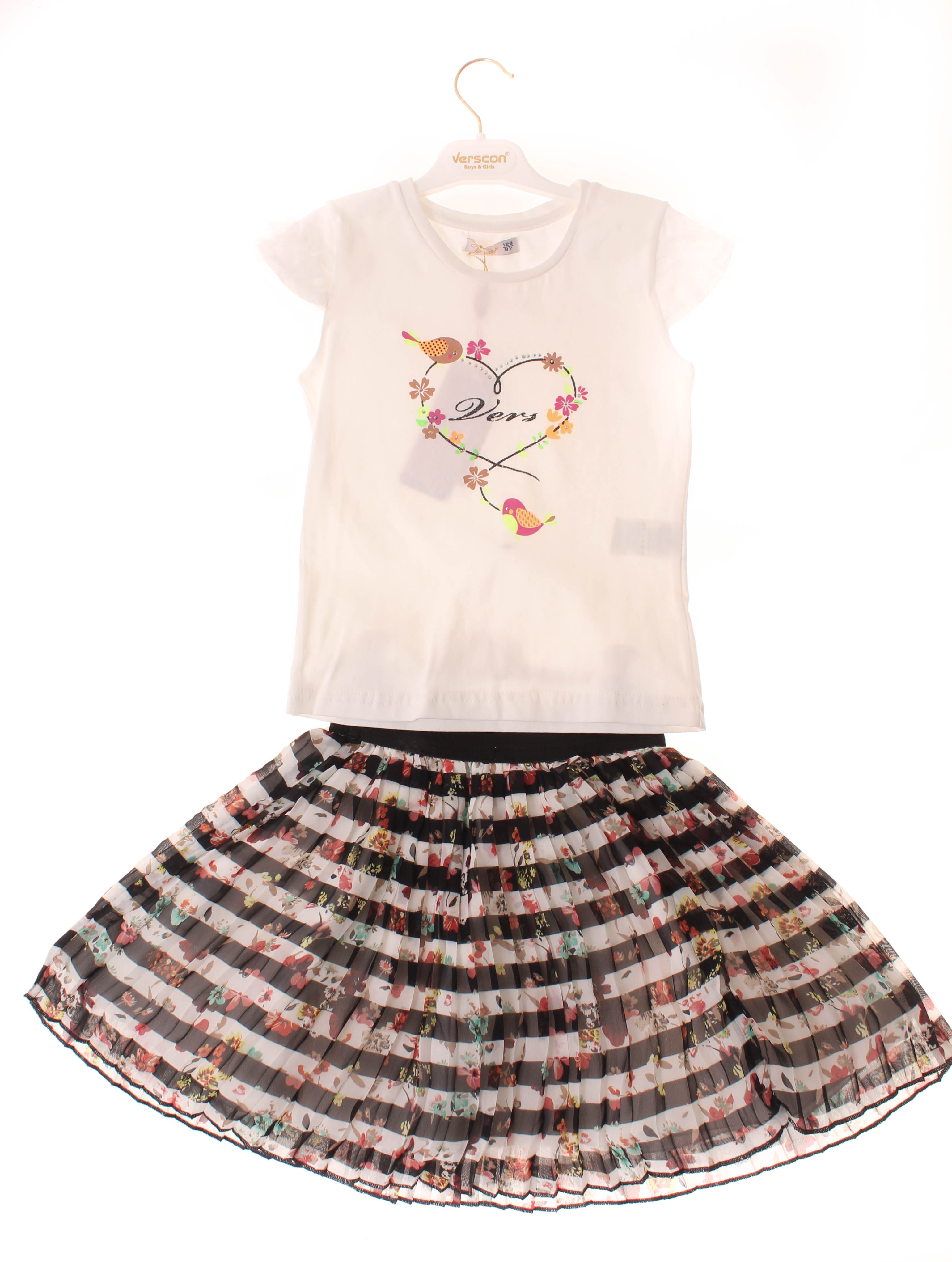 

Футболка + Юбка Verscon Разноцветный 128 см 3694