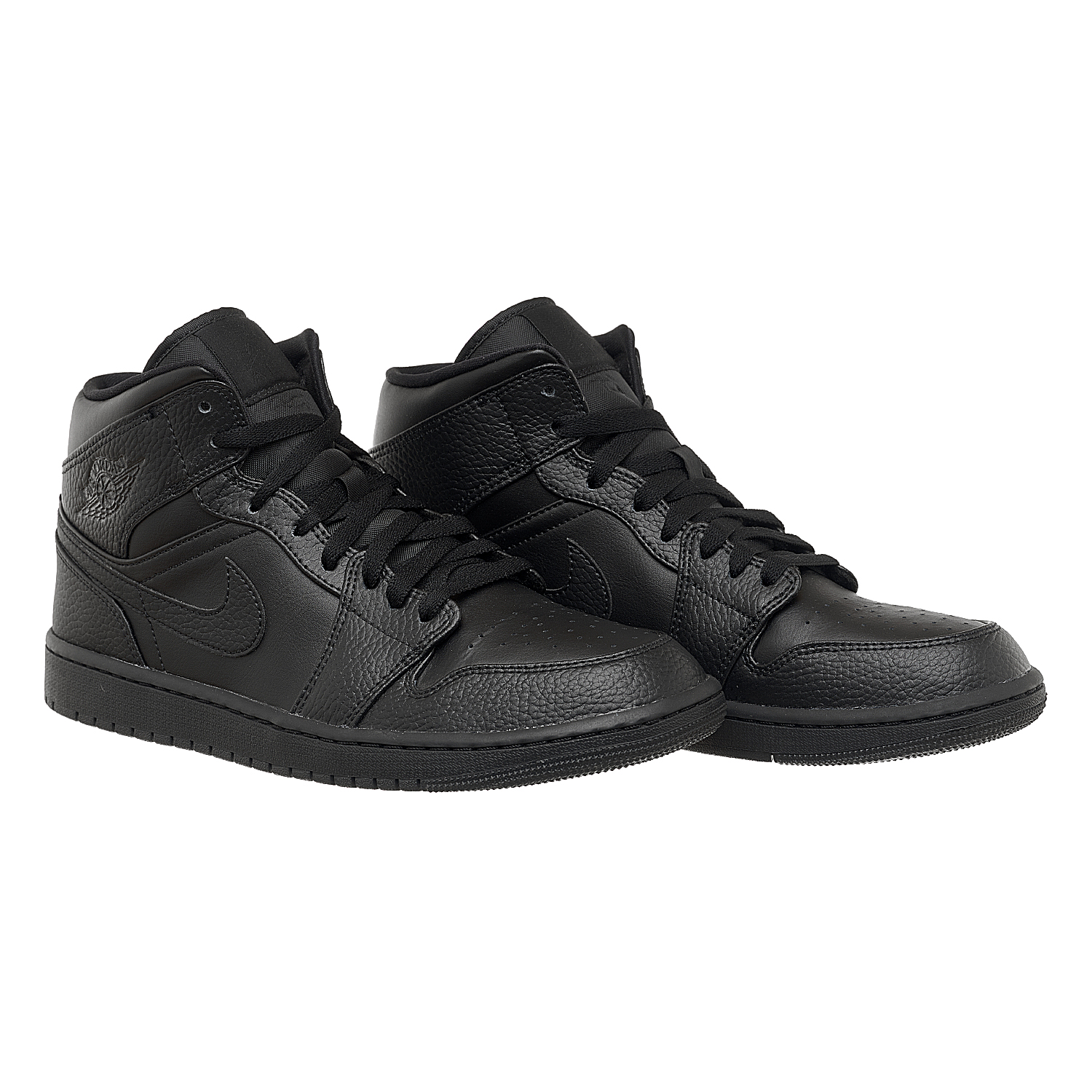 Aj 1 best sale mid triple black