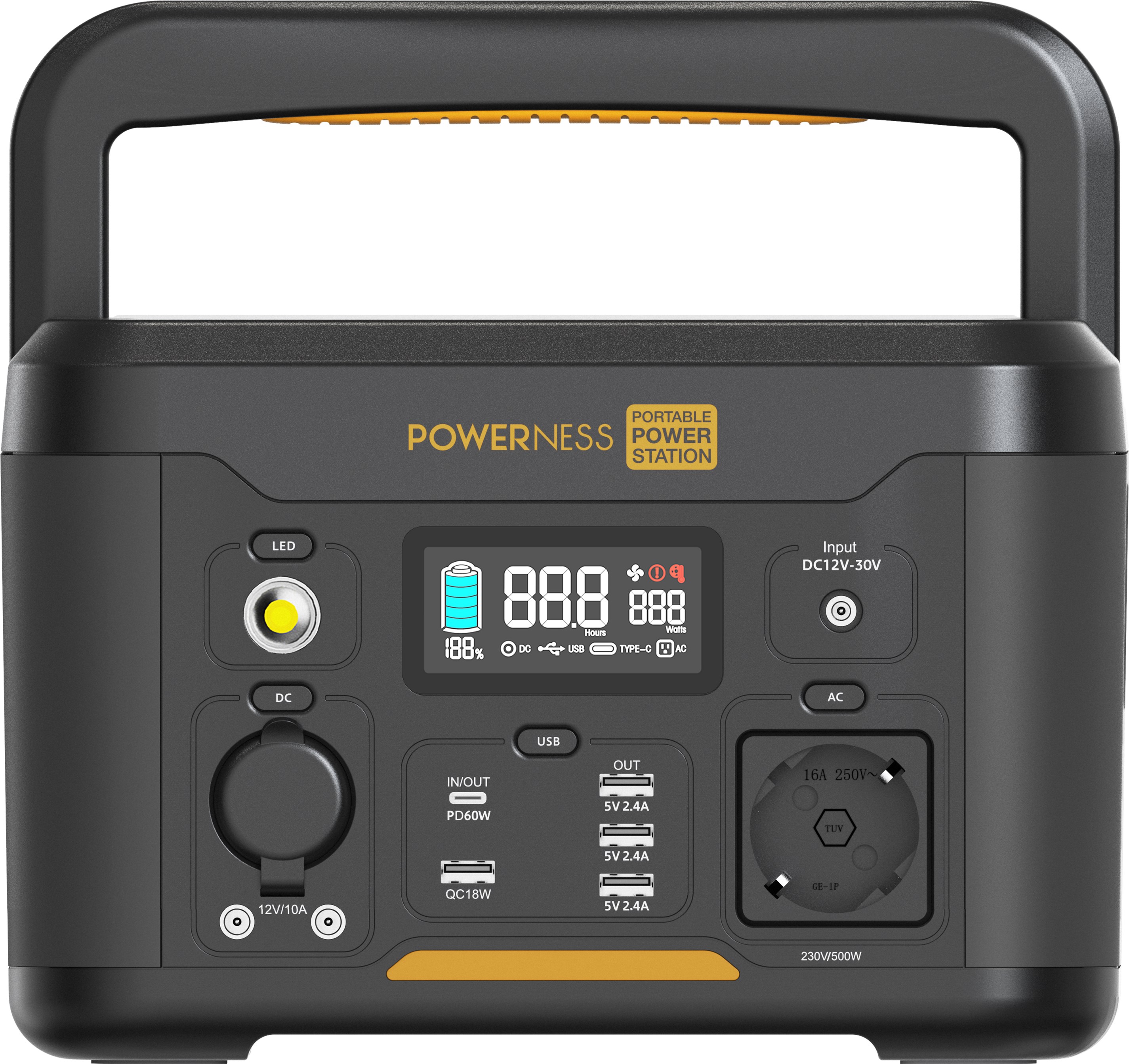 Зарядная станция Powerness Hiker U500 Power Station – фото, отзывы ...