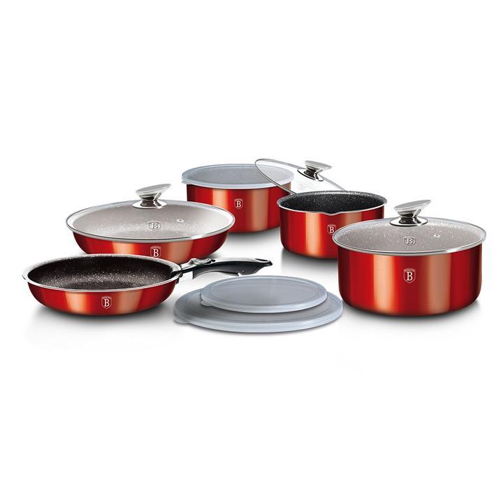 

Набор посуды 12 пр. Berlinger Haus Metallic Line Burgundy Edition ВН 1674