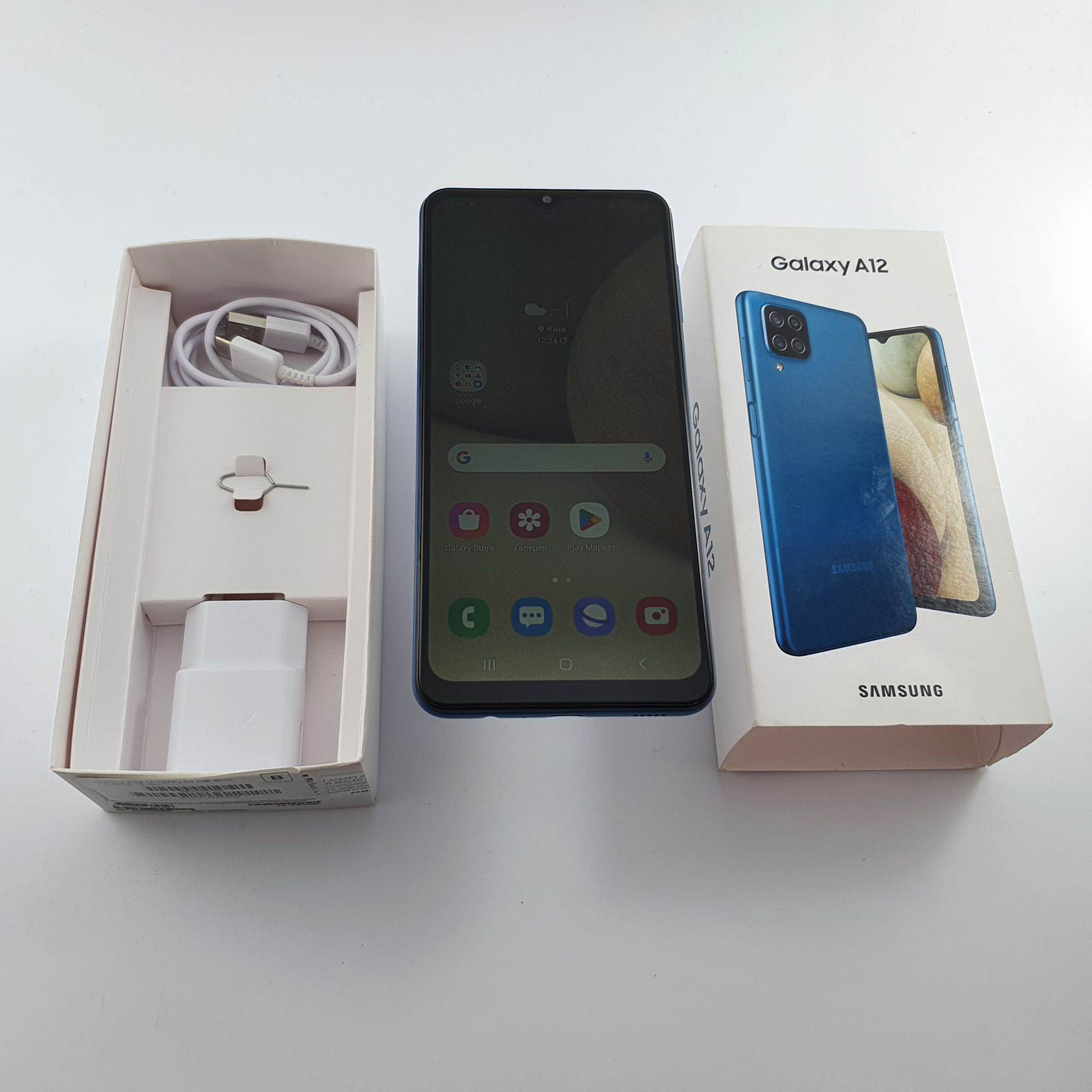 Samsung Galaxy A12 64 GB Blue (2B00006302) Б/У – фото, отзывы ...