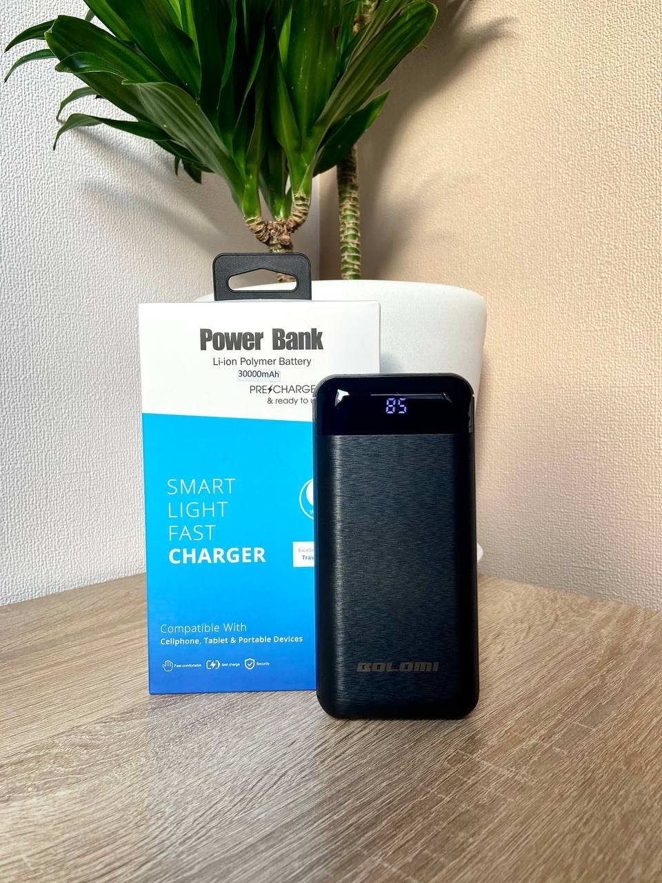 Повербанк Power Bank 30000 mAh BOLOMI внешний аккумулятор портативная  зарядка для телефона черный – фото, отзывы, характеристики в  интернет-магазине ROZETKA от продавца: B and D | Купить в Украине: Киеве,  Харькове, Днепре,