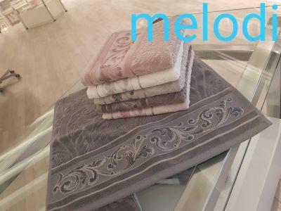 

Полотенца лицевые велюровые Pupilla Melody 50*90