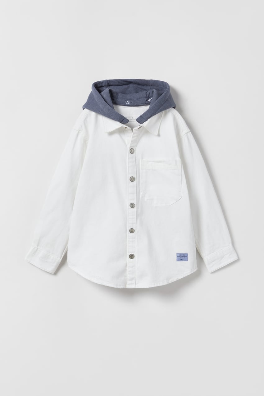Джинсовая куртка для мальчика 8597 ZARA 128 см Белый 63677 от продавца ...