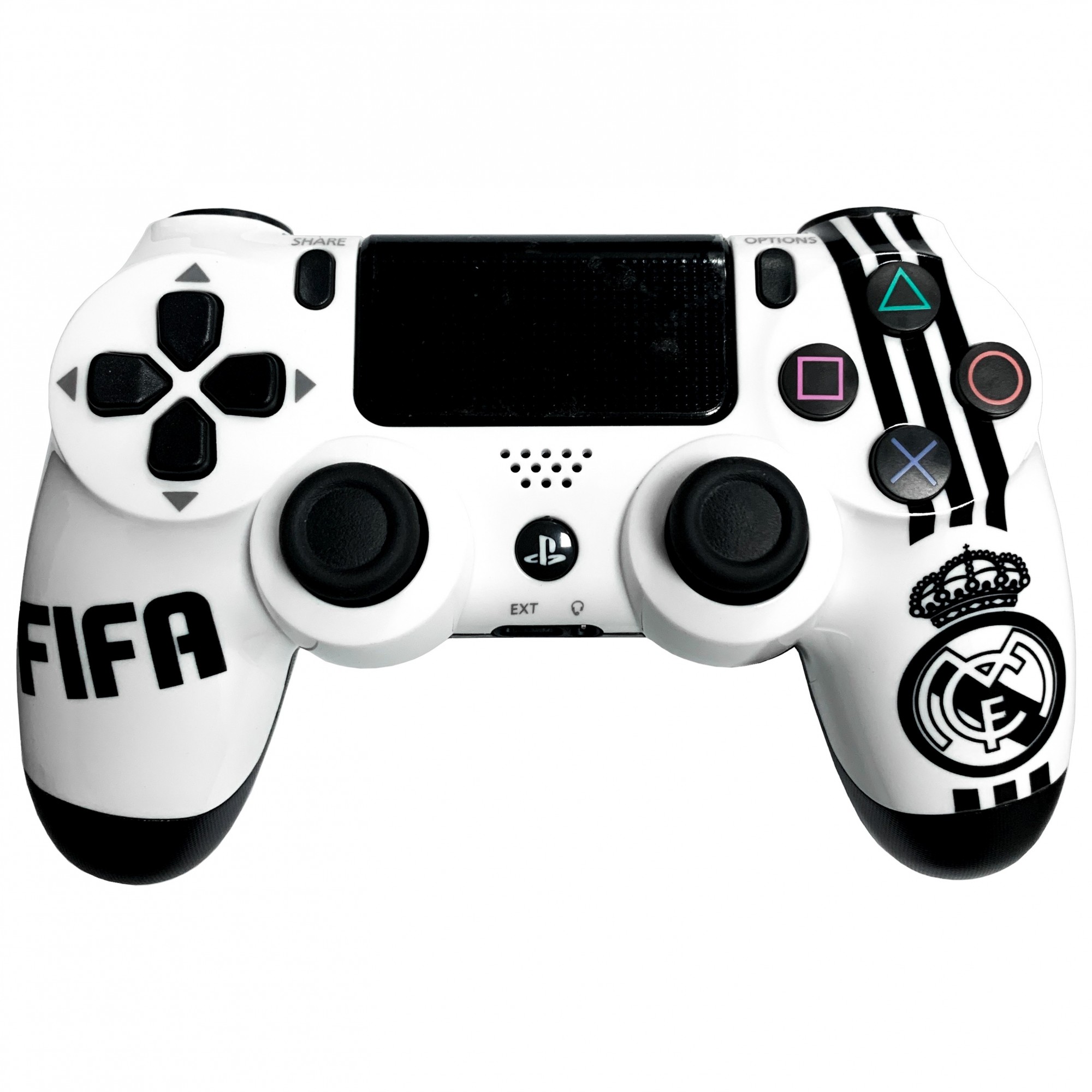 Безпроводной геймпад X-Tech для PS4 в стиле Dualshock 4 FIFA Белый ...