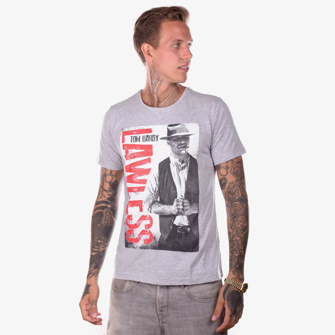 

Футболка POWER LAWLESS серая 198535_XXL