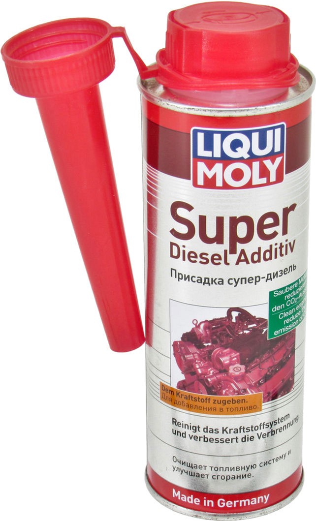 Комплексная присадка Liqui Moly Super Diesel Additiv для дизельного топлива  250 мл (5120) – фото, отзывы, характеристики в интернет-магазине ROZETKA