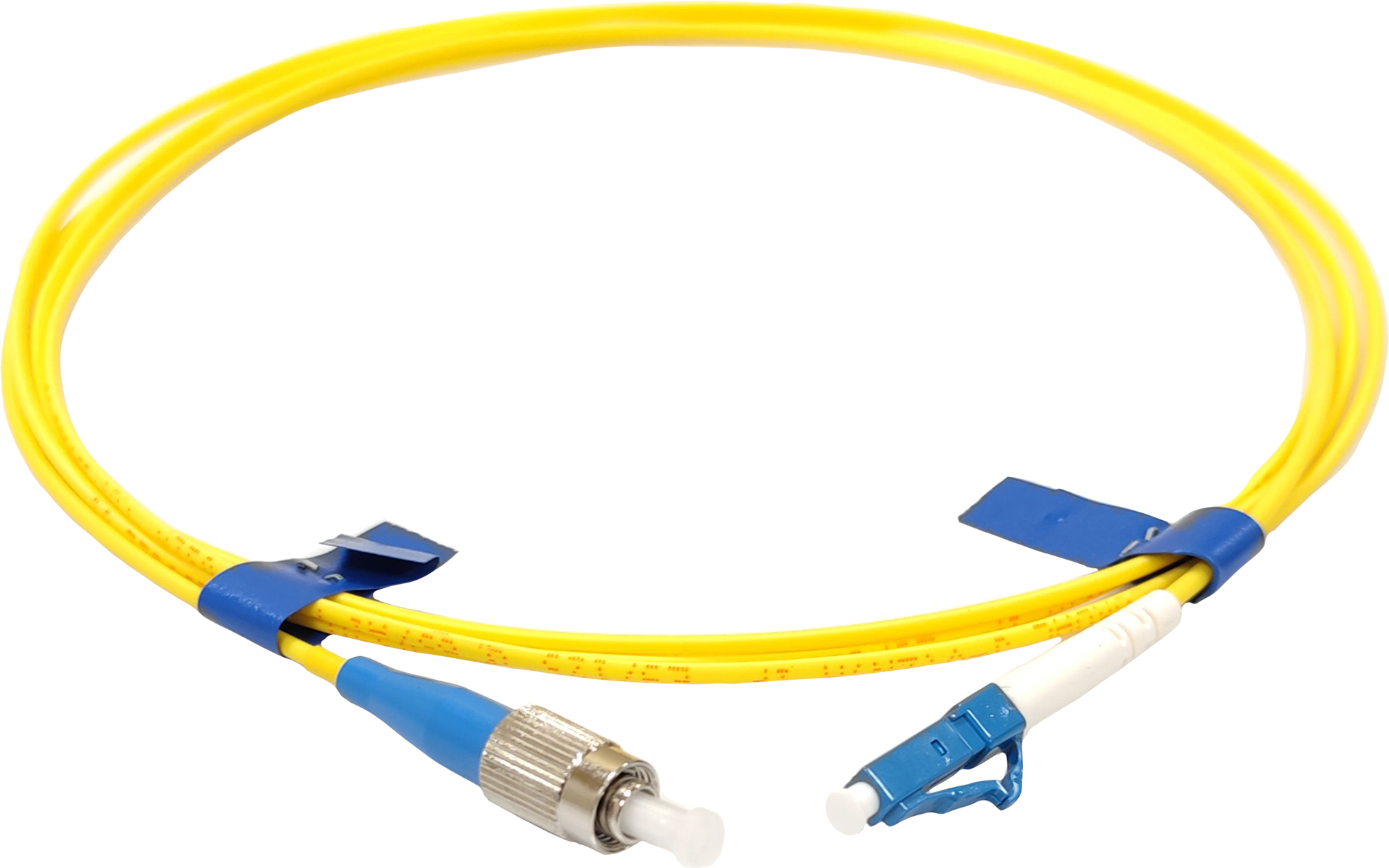 Оптический патч-корд CMS FC/UPC-LC/UPC SM 20 м Simplex 2 мм (UPC-20FCLC ...