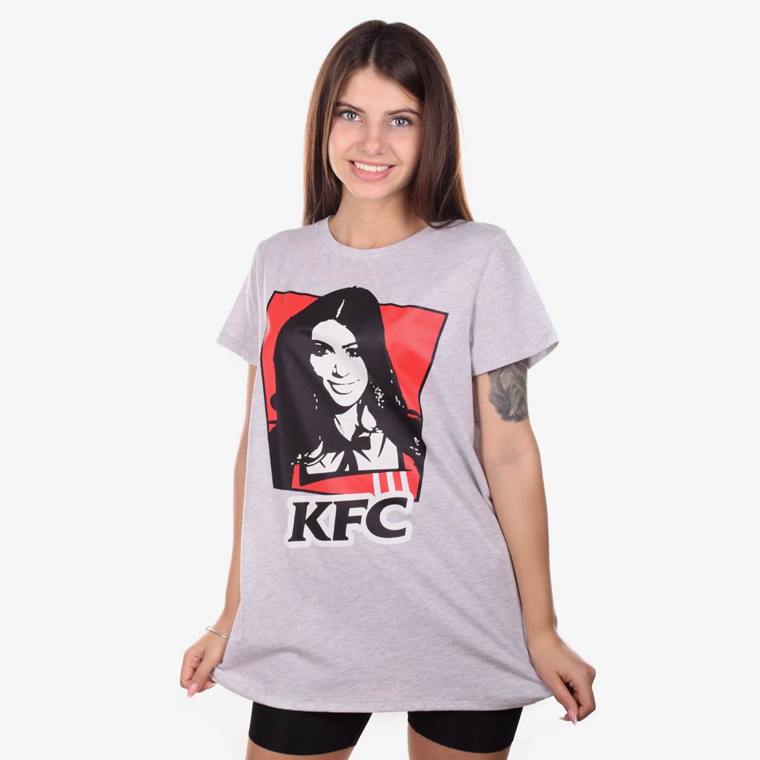 

Футболка POWER KFC серая 198545_M