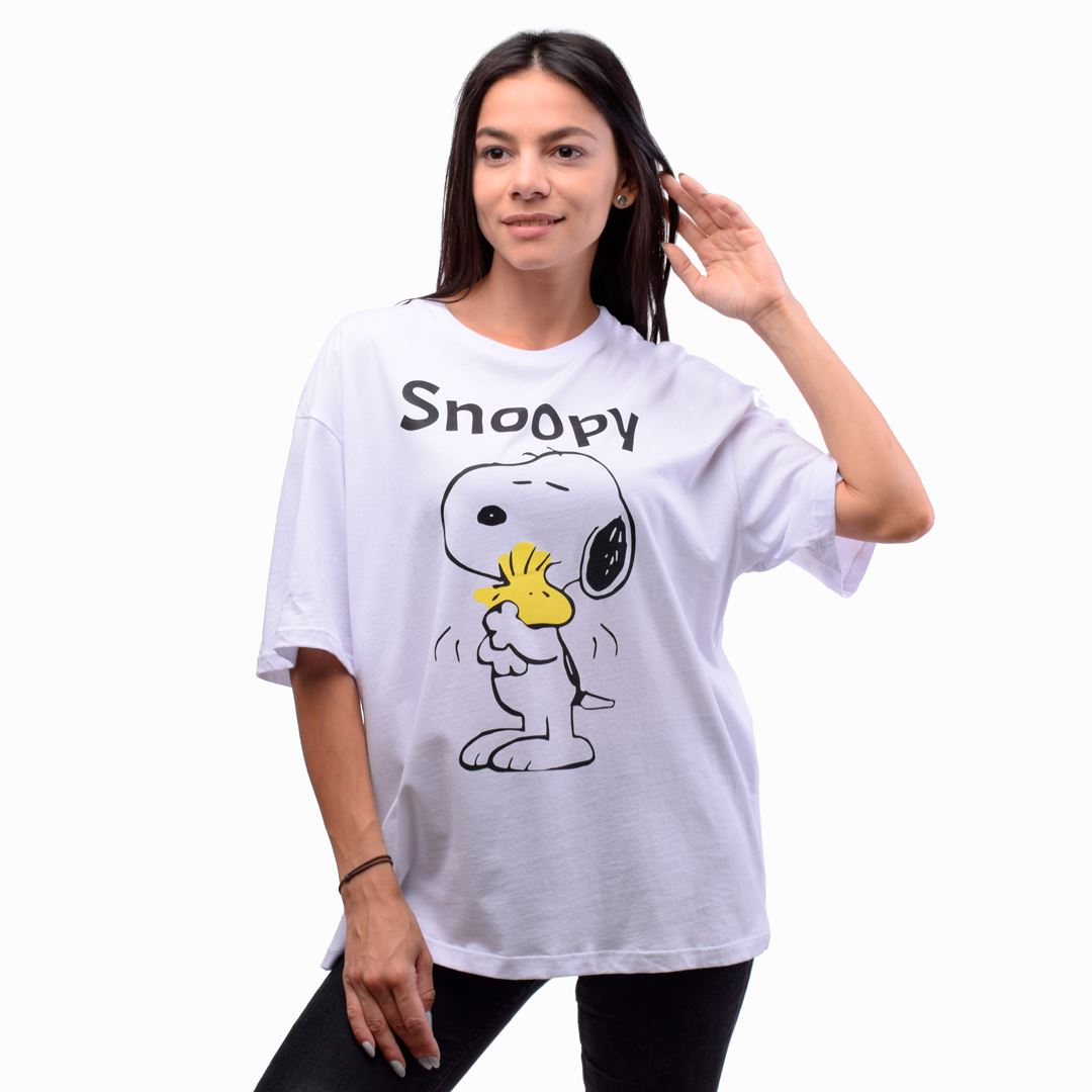 

Футболка POWER SNOOPY белая 199540_S