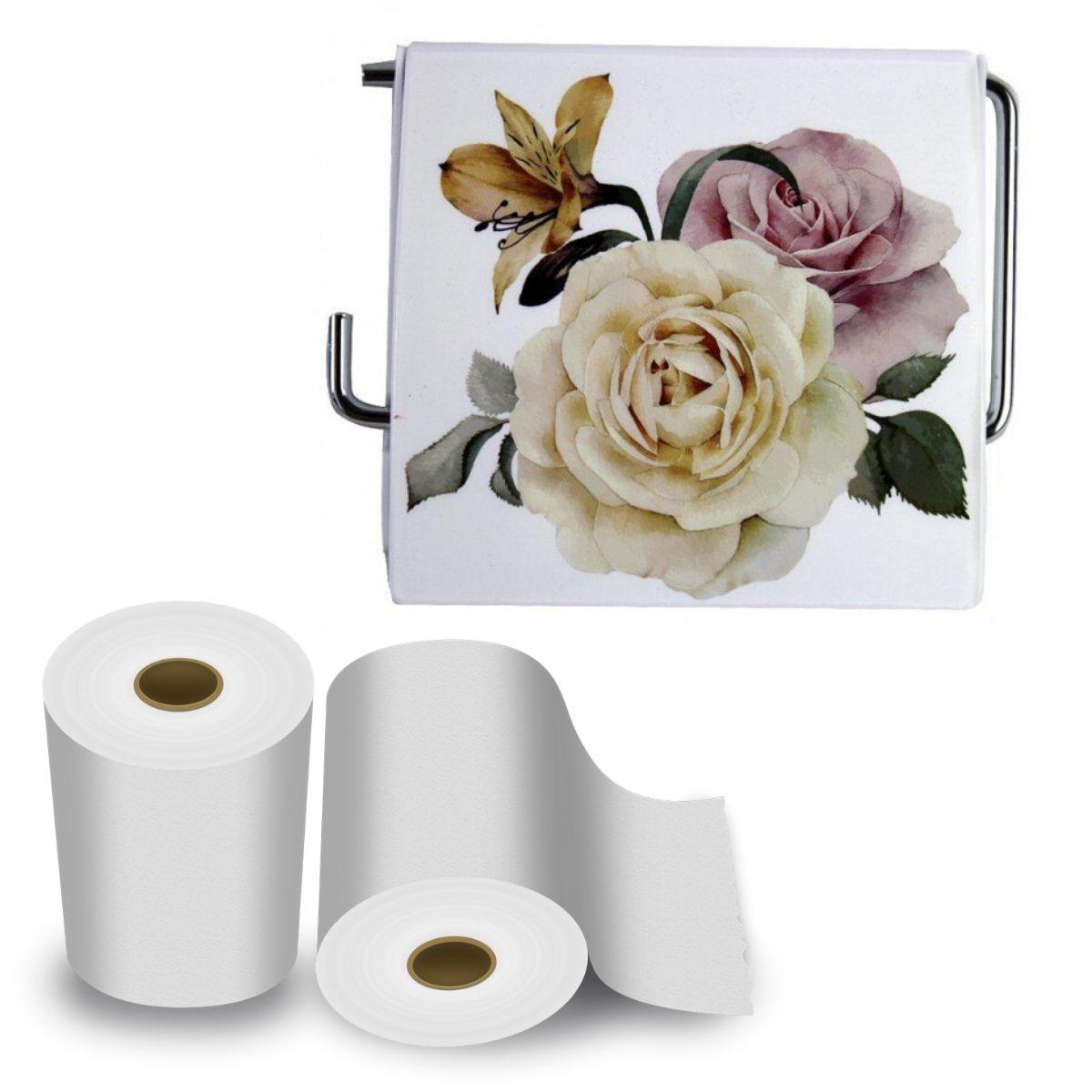 

Держатель для туалетной бумаги Bathlux Rosa 50336 крючком настенный закрытый с крышкой пластиковый (F_132602)