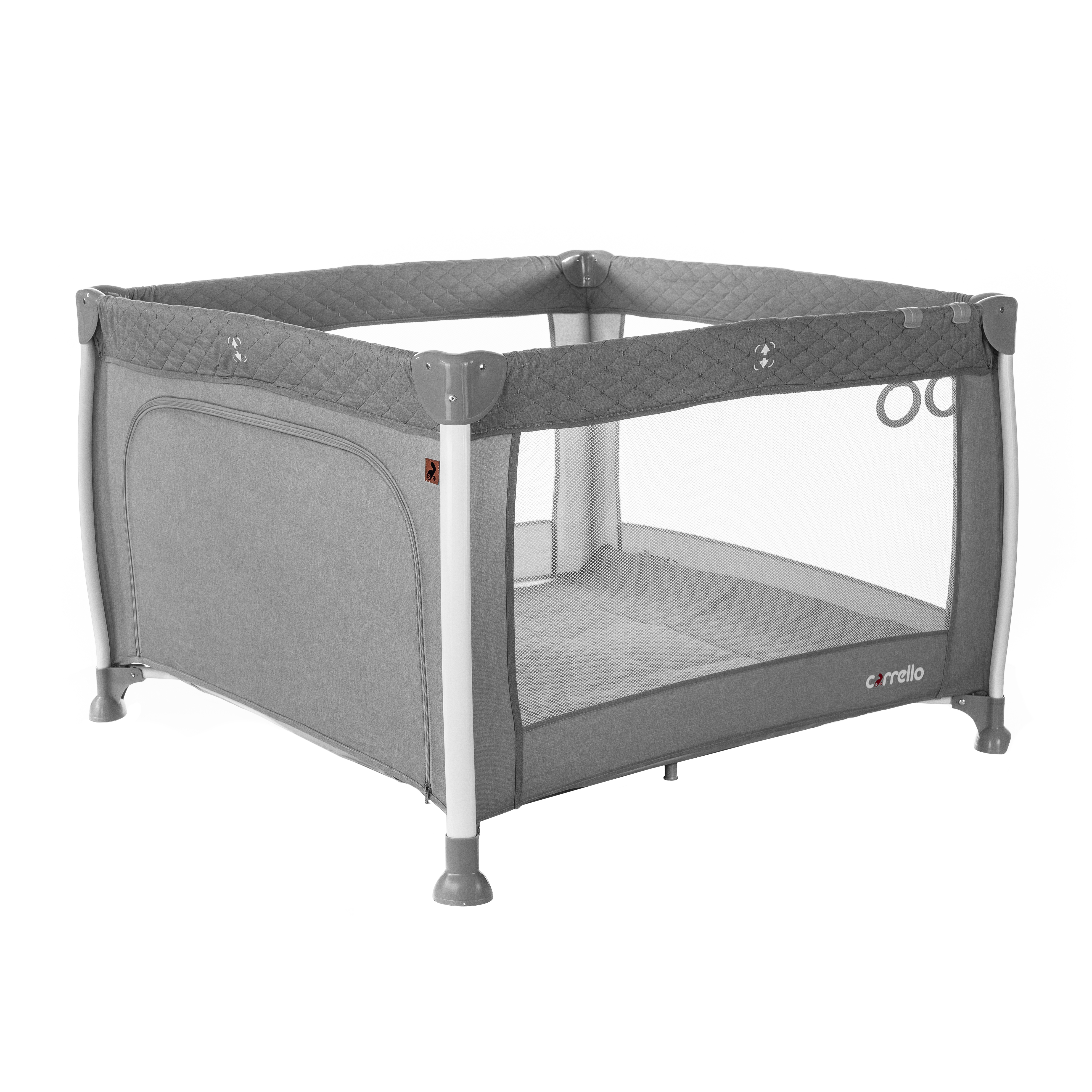 

Манеж CARRELLO Cubo CRL-11602/1 Silver Grey