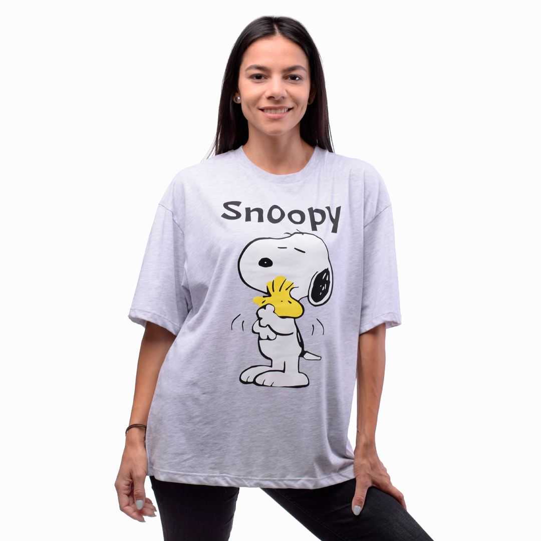 

Футболка POWER SNOOPY серая 199539_L