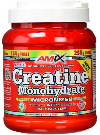 Креатин моногидрат Amix Creatine monohydrate - 500 г+ 250г(free ...