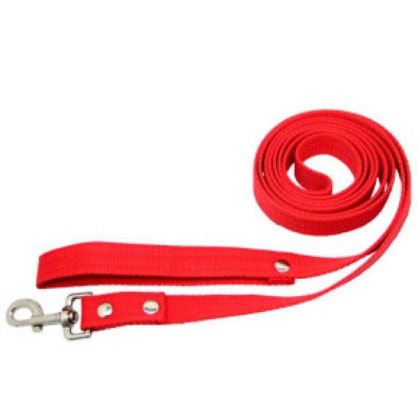 

Поводок для собак, Брезент 35 мм, Красный, 9.6 м