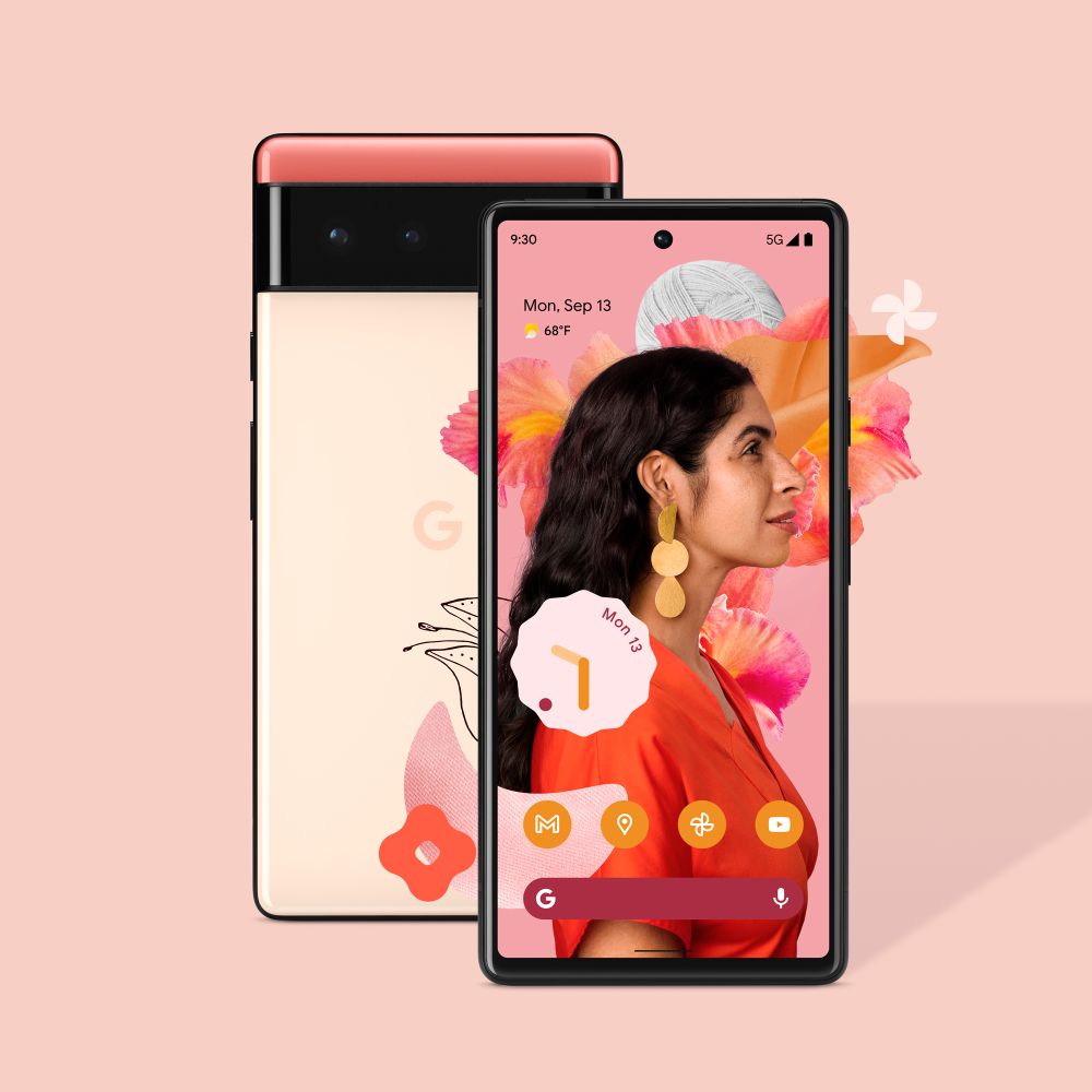 Смартфон Google Pixel 6 8/128GB Kinda Coral Dual-Sim (Европейская ...