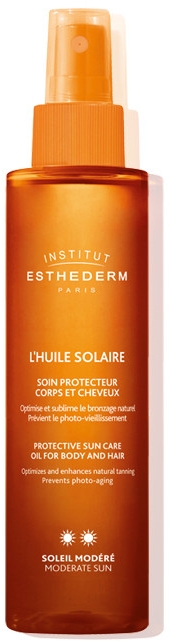 Солнцезащитное масло-спрей для тела и волос - Institut Esthederm Sun ...