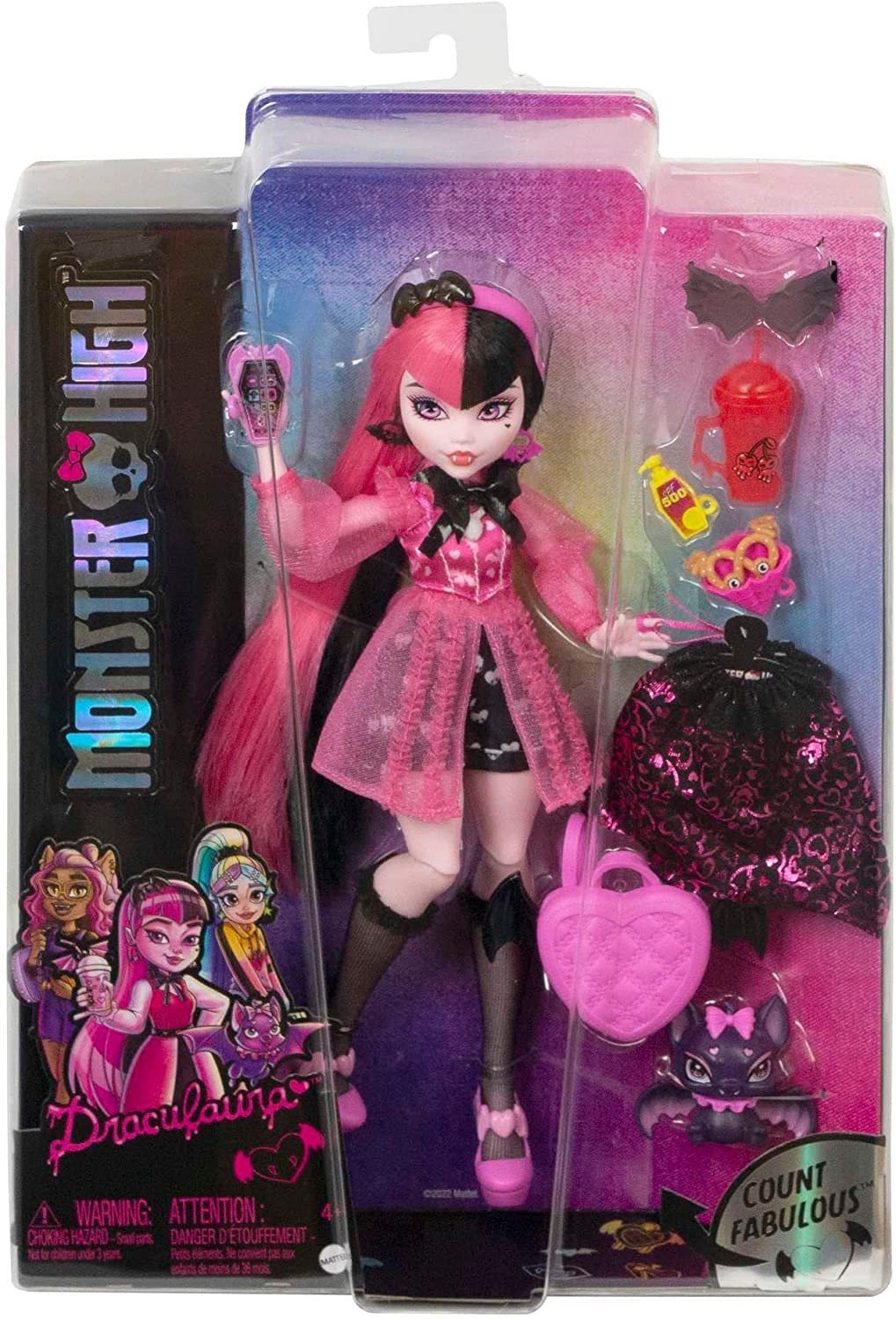 Кукла Монстер Хай Дракулаура 2022 Monster High Draculaura Posable Fashion  Doll – фото, отзывы, характеристики в интернет-магазине ROZETKA от  продавца: Zaika | Купить в Украине: Киеве, Харькове, Днепре, Одессе,  Запорожье, Львове