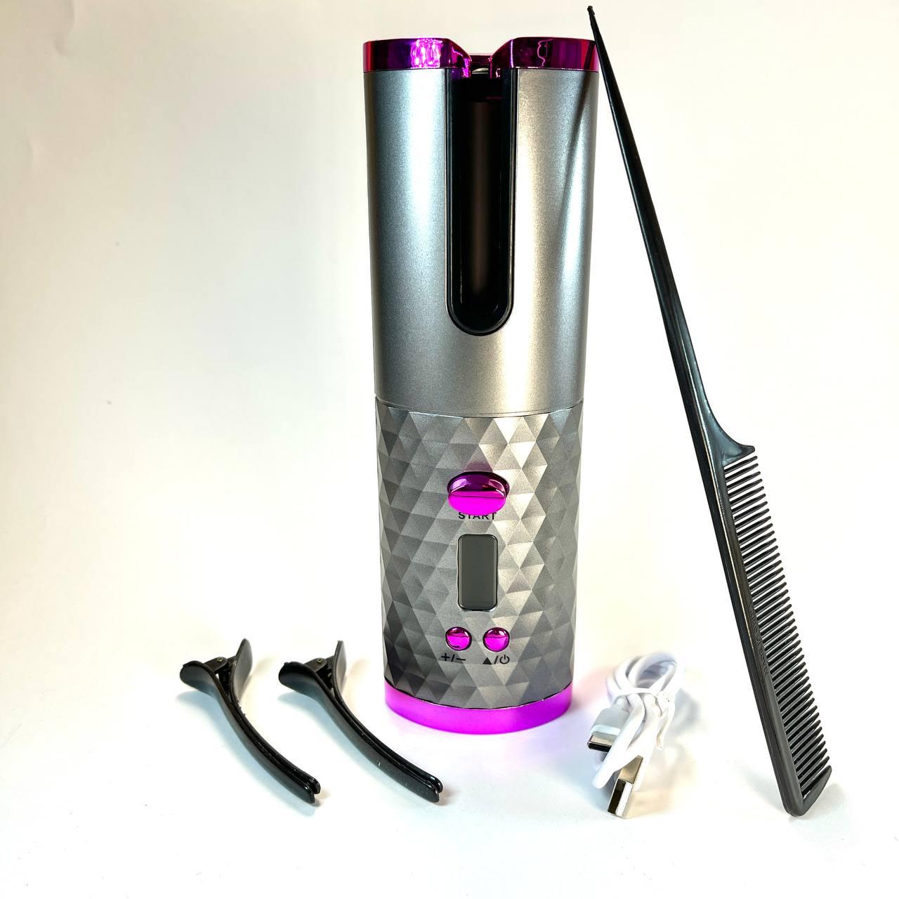 Беспроводной стайлер аккумуляторная плойка UKC YX801 для укладки волос