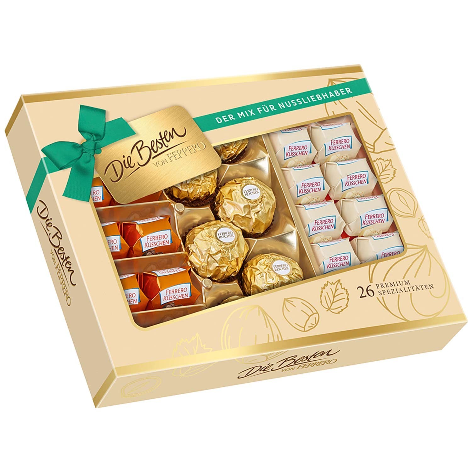 Шоколадні цукерки Ferrero Roche Die Besten Nuss Edition 253 г – купить ...