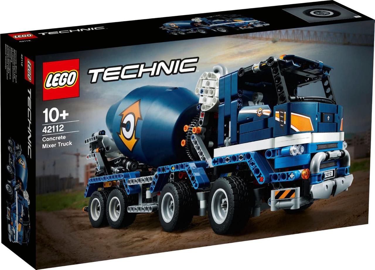 

Lego Technic Бетономешалка 42112