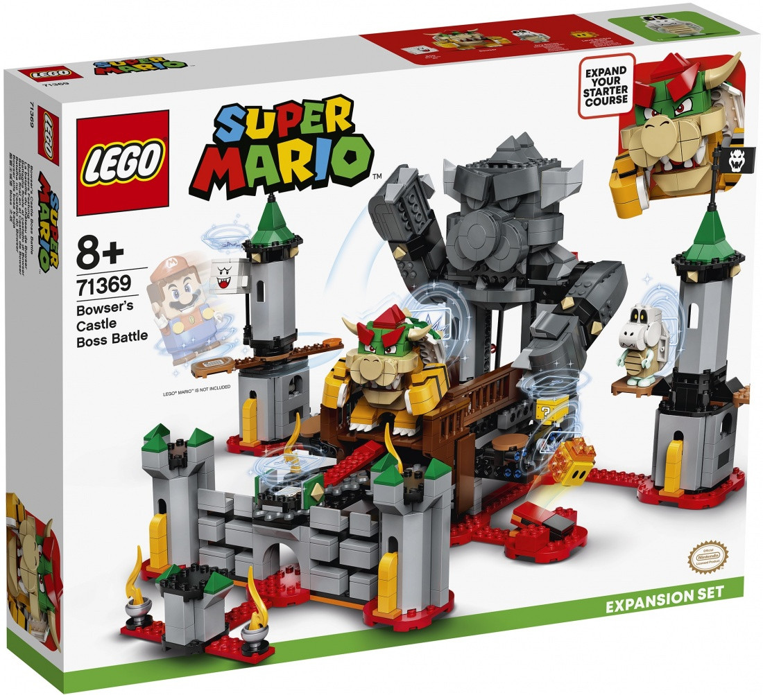 

Lego Super Mario Решающая битва в замке Боузера. Дополнительный набор 71369
