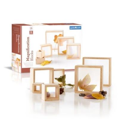 

Игровой набор Guidecraft Набор блоков Natural Play Лупа 10 шт (G3018)