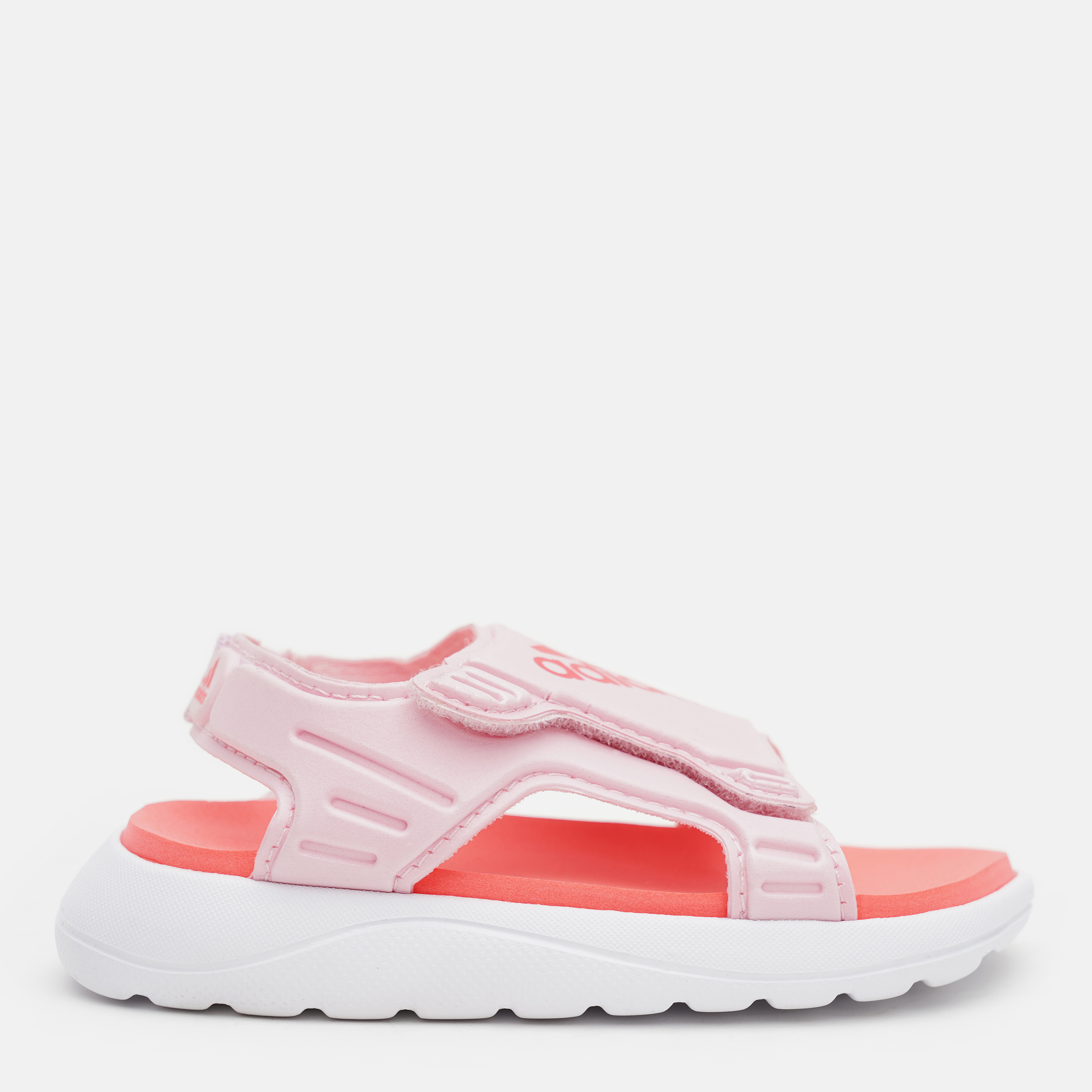 Акція на Дитячі сандалі для дівчинки Adidas Comfort Sandal I Clpink/Turbo/Ftwwht GY8388 22 Clear Pink від Rozetka