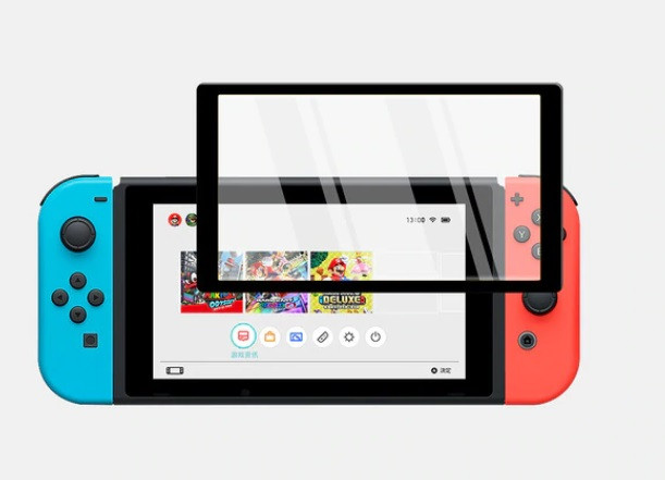 

Защитное стекло с цветной рамкой VGBUS для Nintendo Switch Black