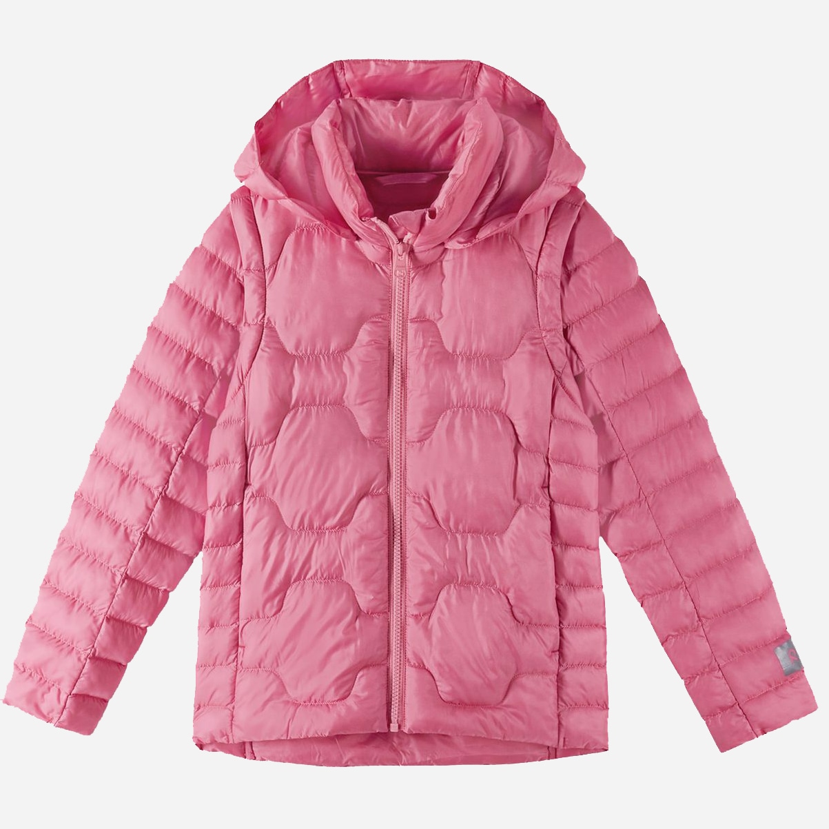 Акція на Дитяча демісезонна термо куртка для дівчинки Reima Avek 5100146C-4370 116 см від Rozetka