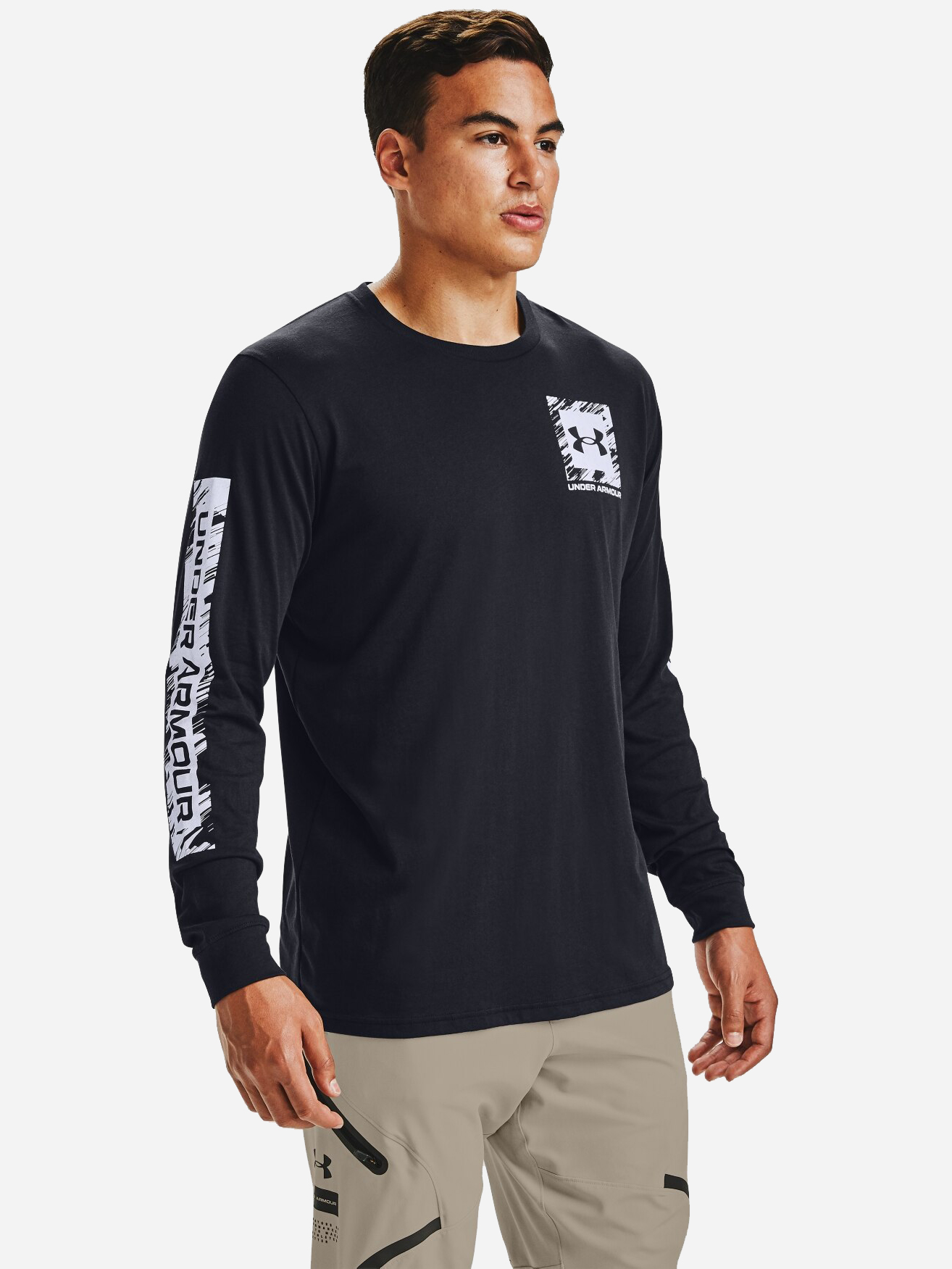 

Лонгслив Under Armour UA Box Logo Sketch LS 1357177-001 S