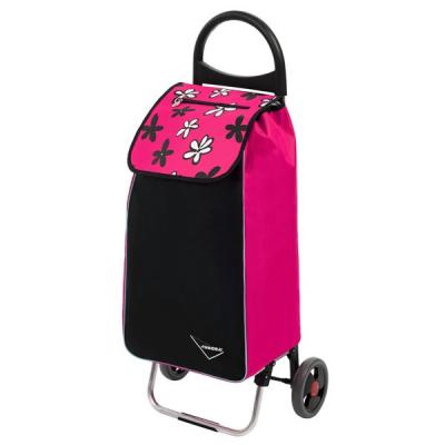 

Сумка-тележка Aurora Rio 50 л Red/Black Flower