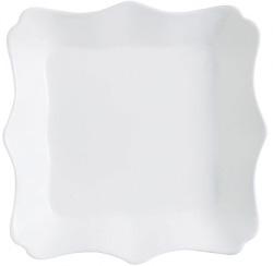

Набор 6 суповых тарелок Luminarc Authentic White, квадратные 22.5см