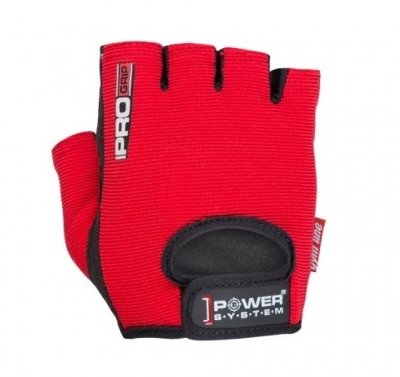 

Перчатки для фитнеса и тяжелой атлетики Power System Pro Grip PS-2250 Red M