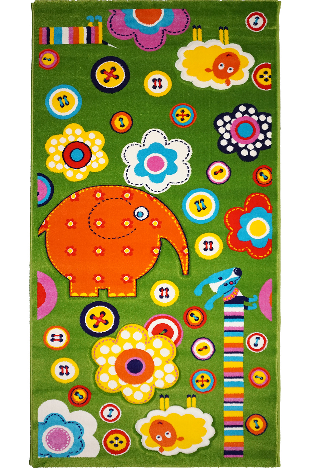 

Ковер SAG BABY CARVING 6025 1.5 х 2.3 м Зеленый Прямоугольник