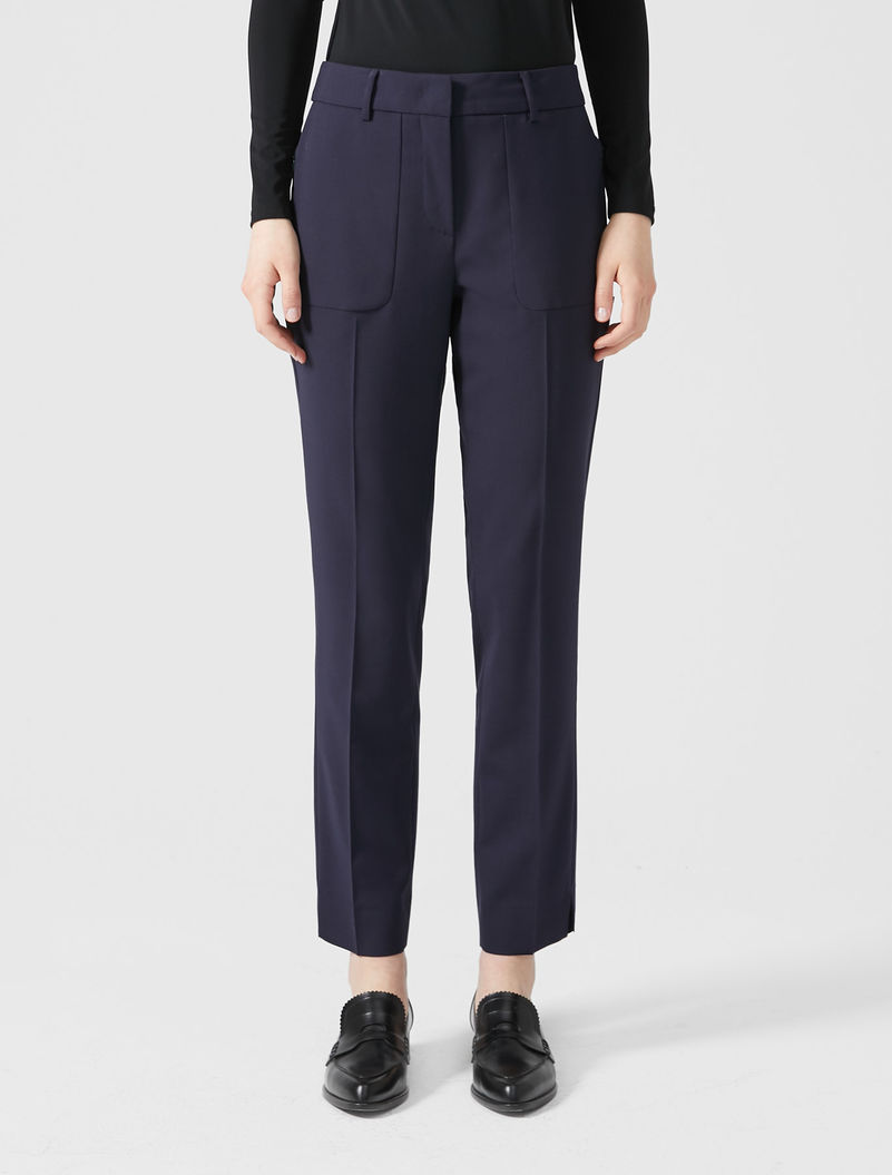 

Брюки MaxMara 48 Синие 71360795000