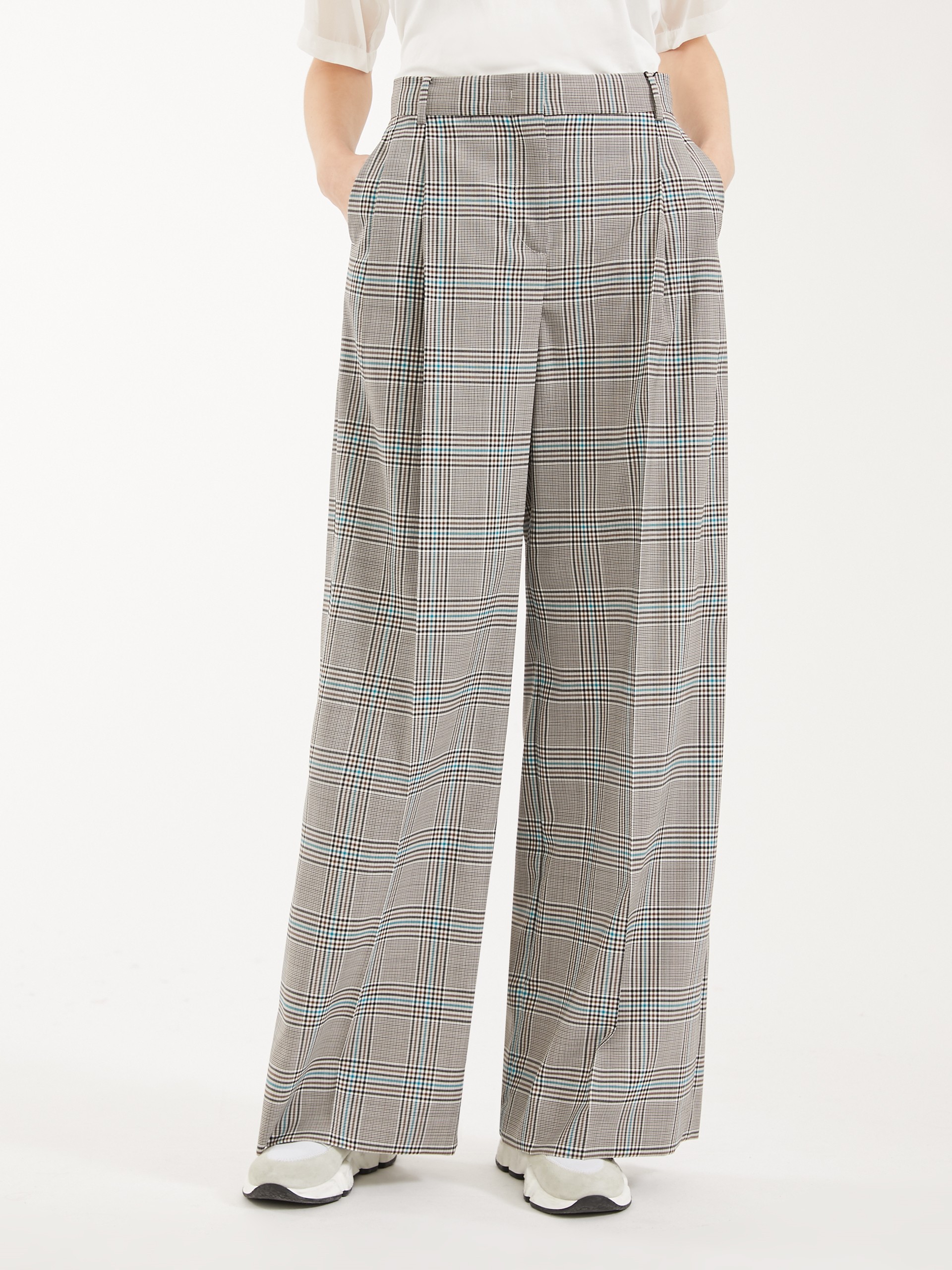 

Брюки MaxMara 42 Серые 51310407000