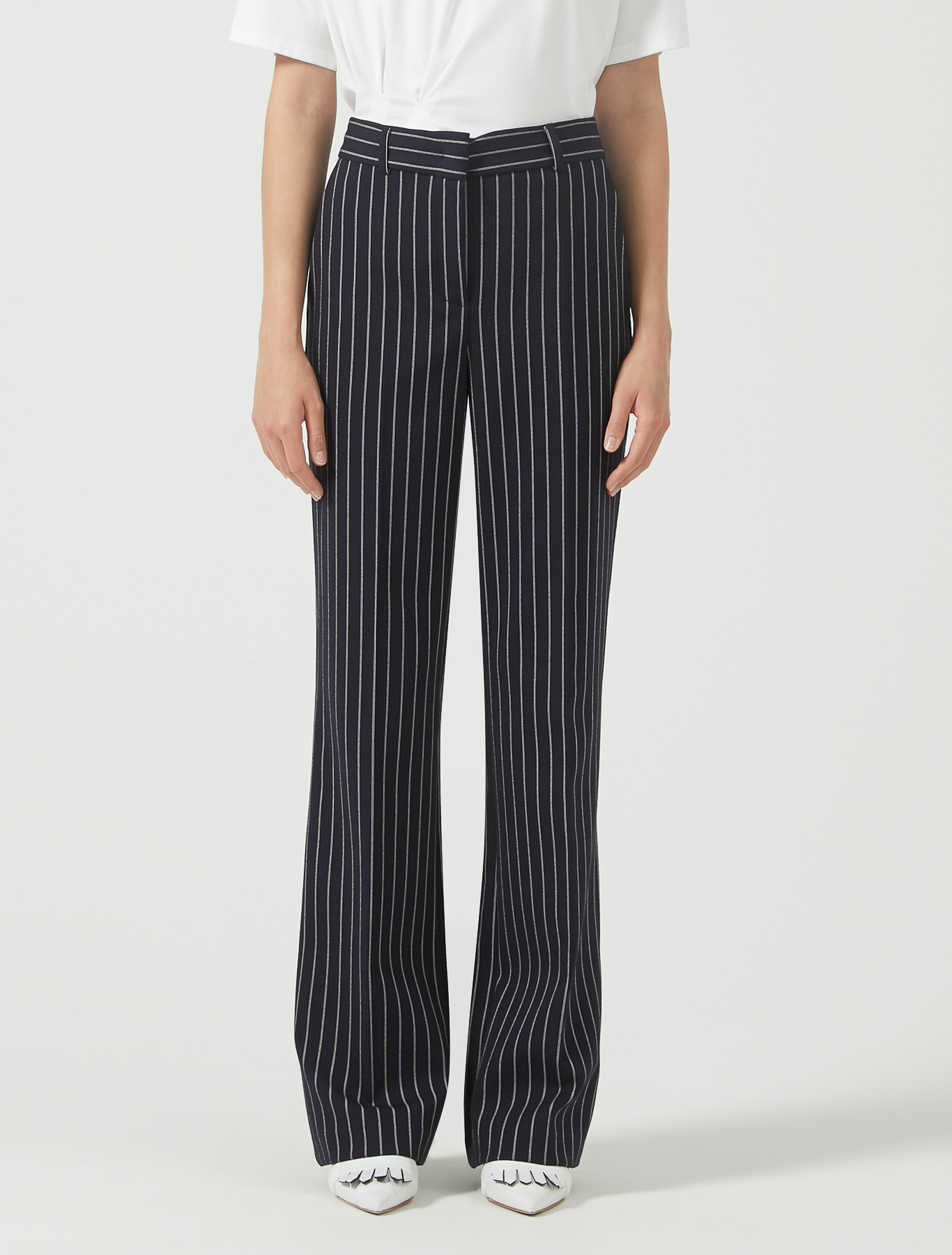 

Брюки MaxMara 44 Синие 77810202000