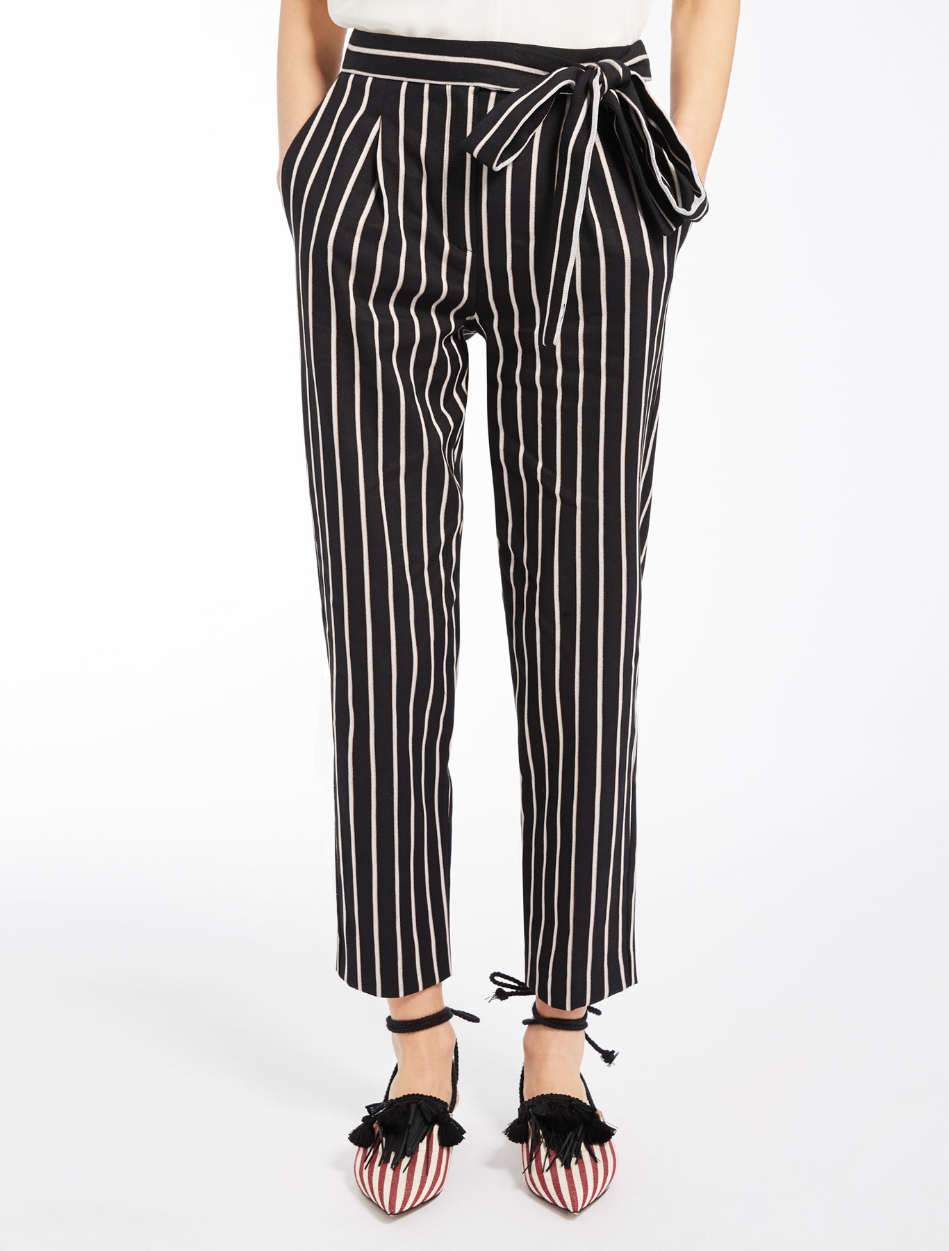 

Брюки Marella 44 Черные 31311382000