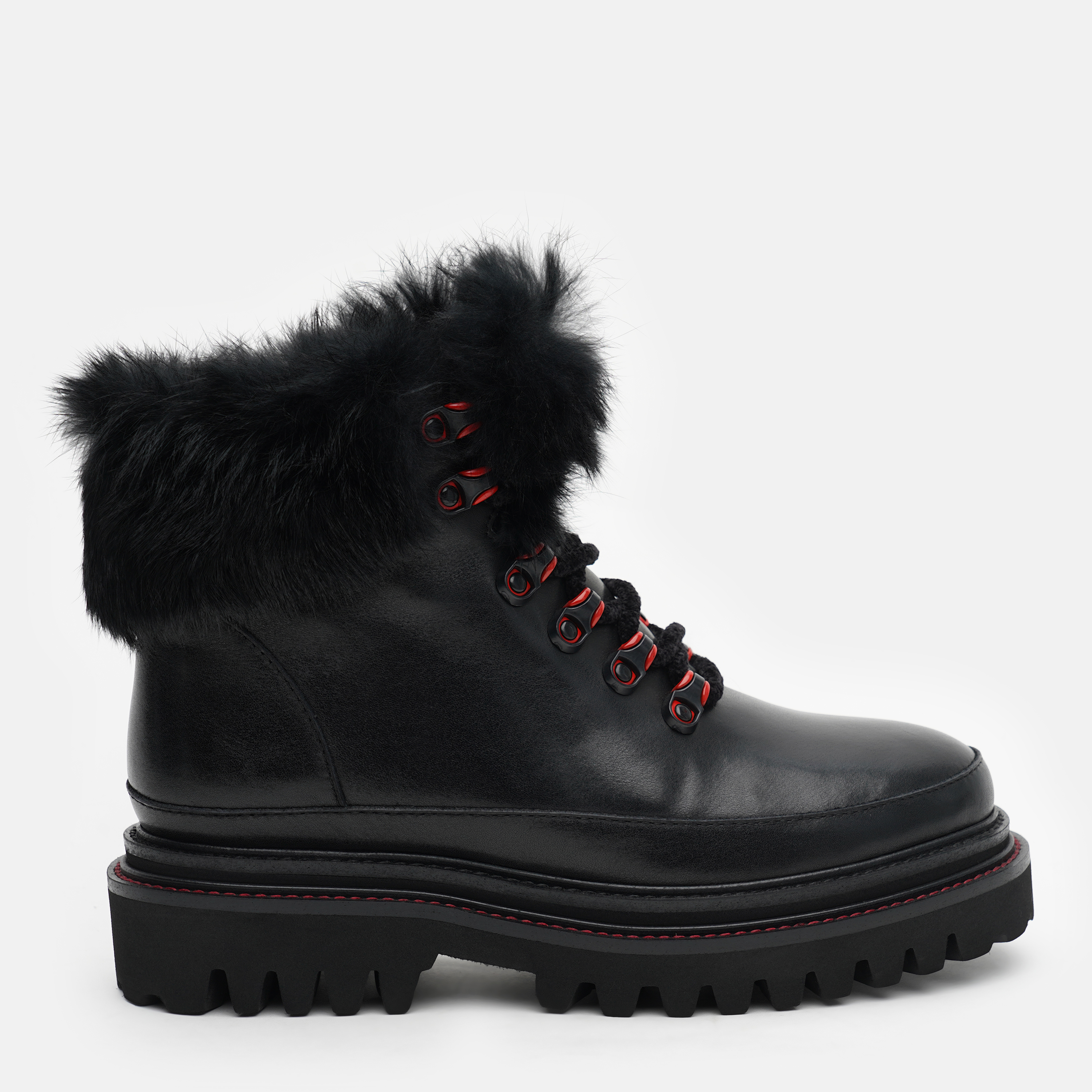 Акція на Жіночі зимові черевики високі Le'BERDES 00000012211 36 23.5 см Чорні від Rozetka
