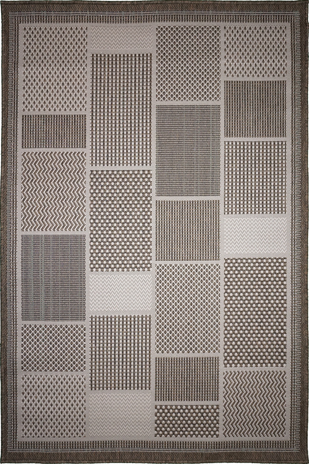 

Ковер Acvila Group FLAT 4826 1 0.8x1.5 м. Прямоугольник Коричневый_coffee/natural