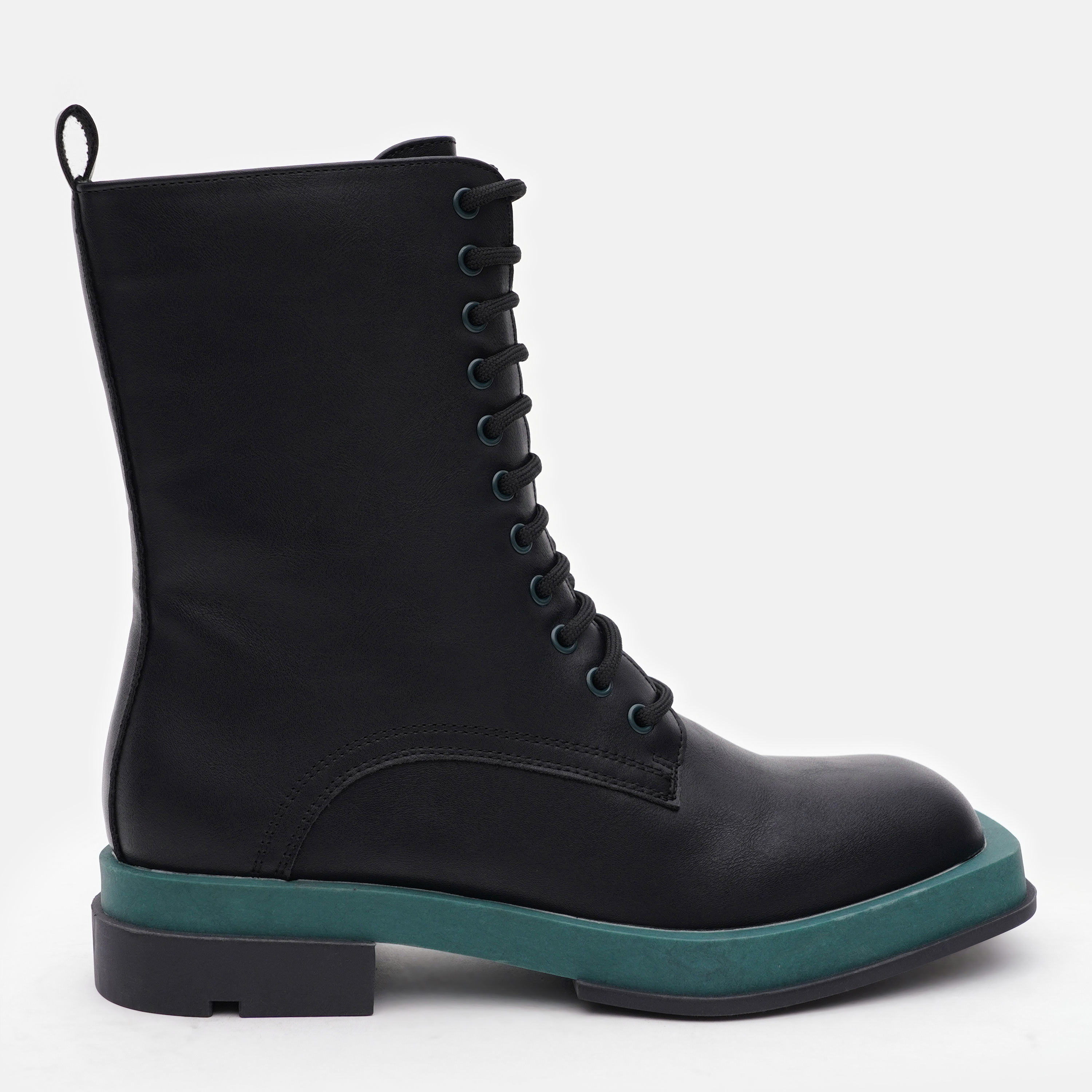 Акція на Жіночі зимові черевики високі Keddo 818150/01-06E 41 26 см Чорні із зеленим від Rozetka